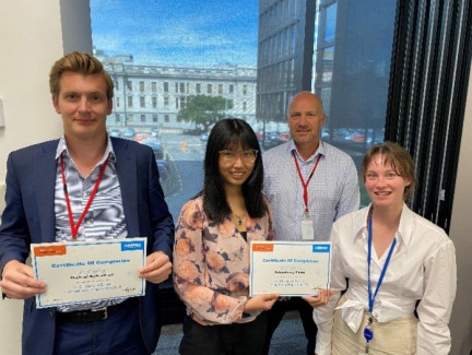 Theary Thong. MPI and a group of attendees who have completed the EIC programme