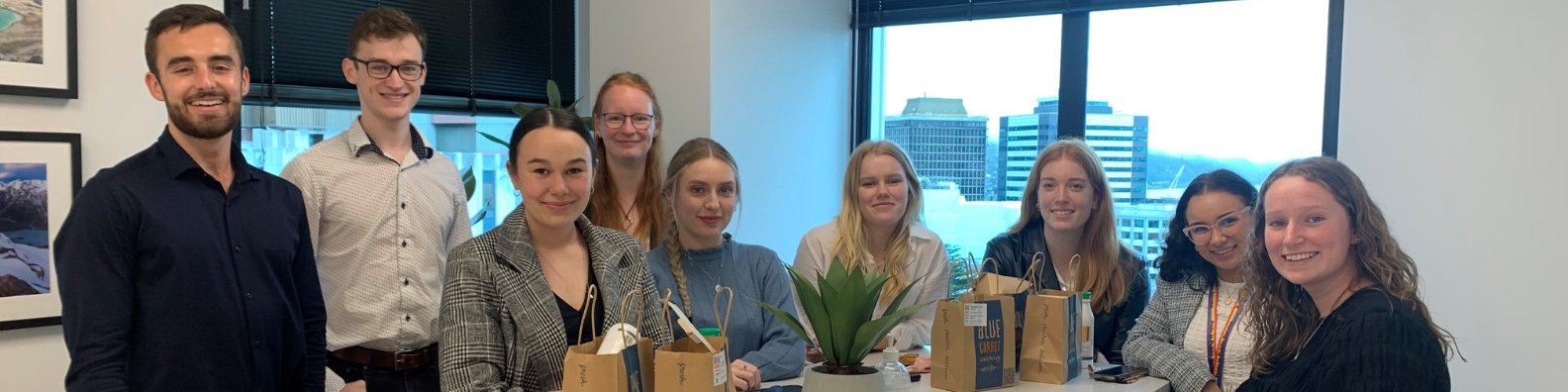 2021 Group Photo Banner Interns